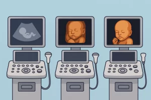 تفاوت سونوگرافی دوبعدی، سهبعدی و چهاربعدی