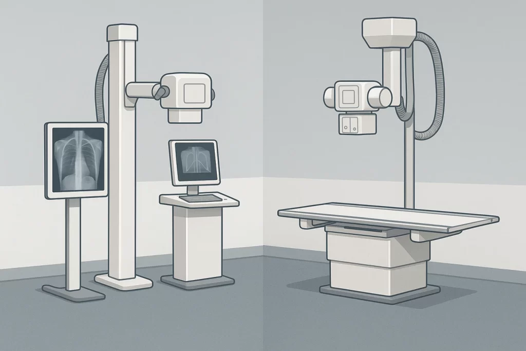 رادیولوژی دیجیتال و رادیولوژی معمولی