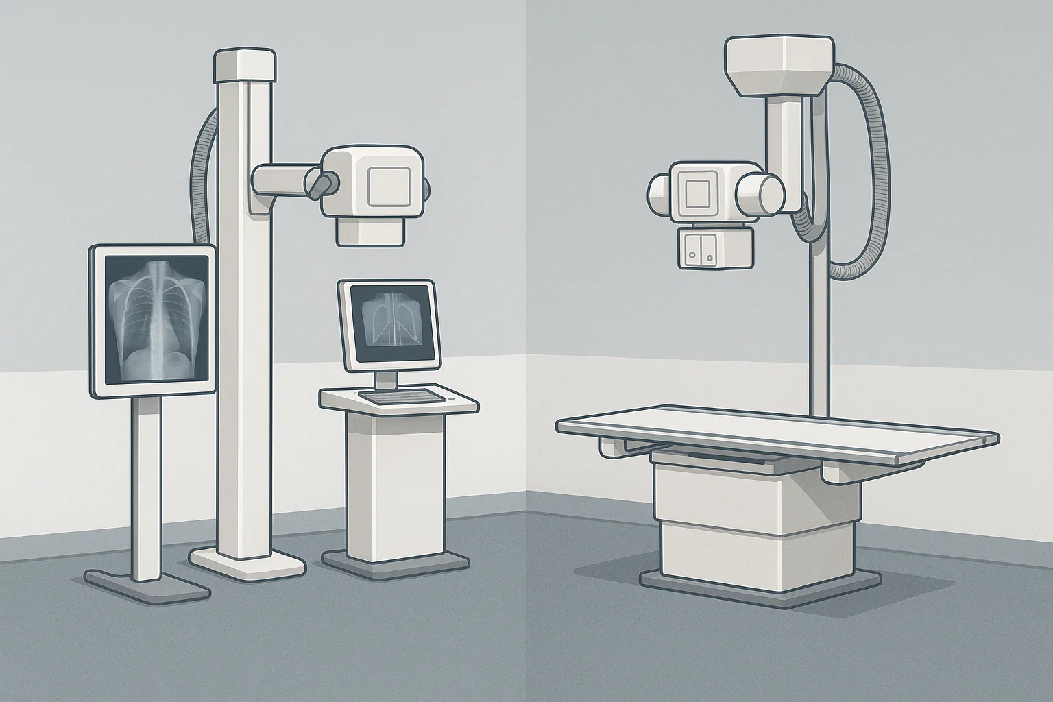 رادیولوژی دیجیتال و رادیولوژی معمولی