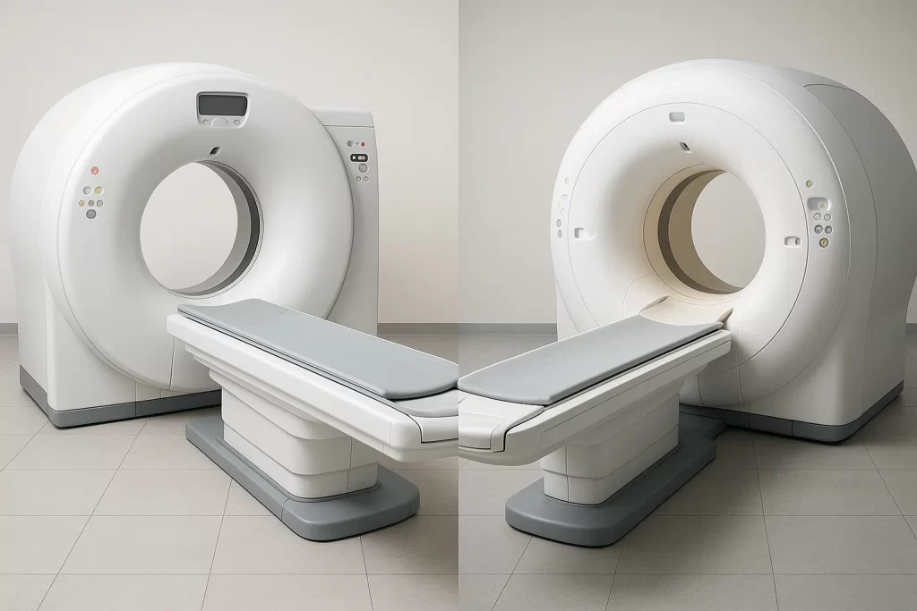تفاوت CT و MRI