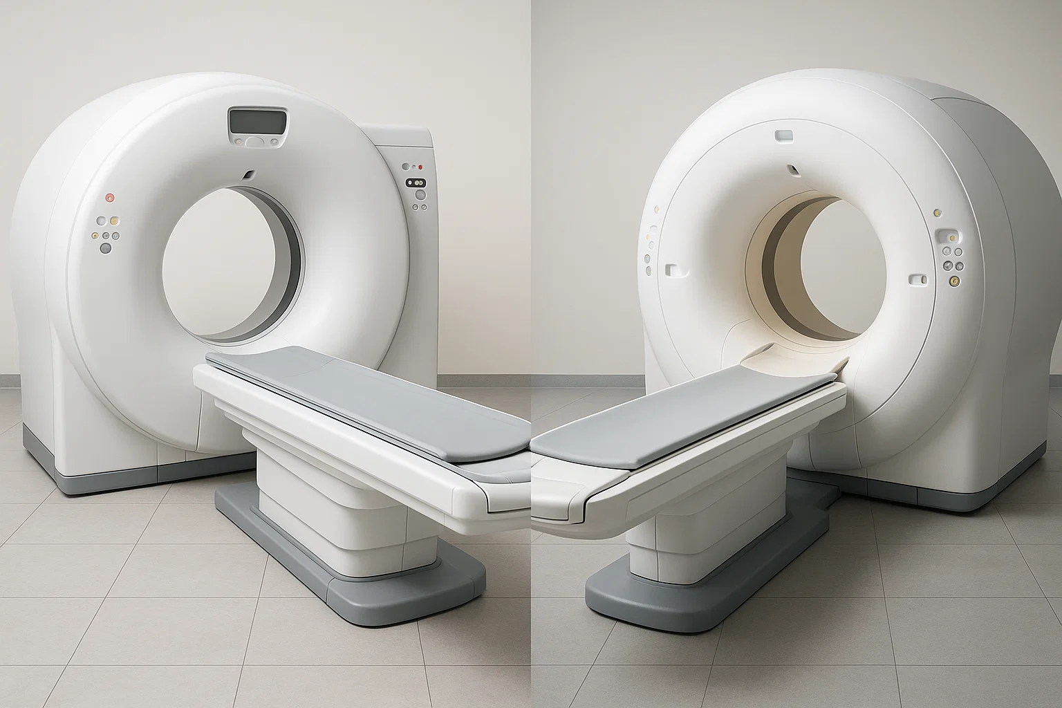 تفاوت CT و MRI